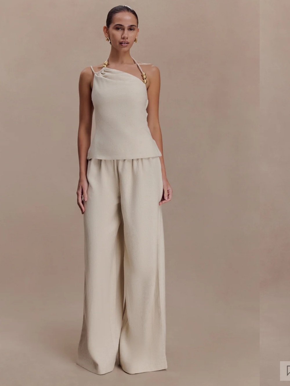 Meshki - NWT Gabby top and linen pant - XS